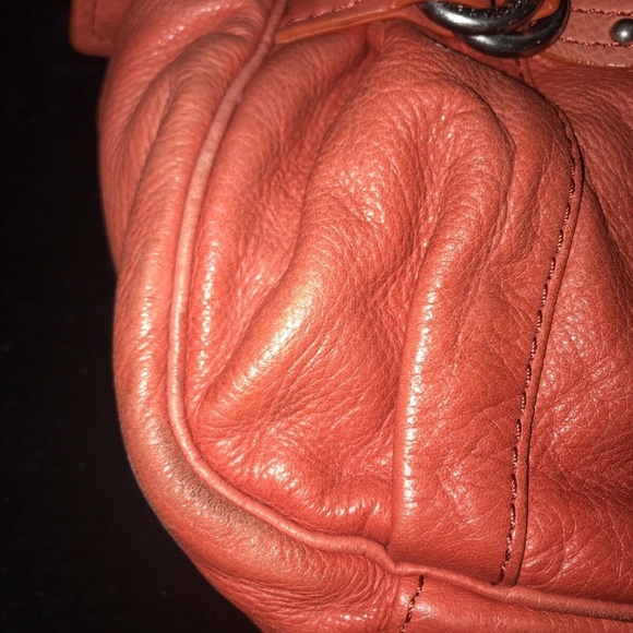 Marc By Marc Jacobs Lite Red Leather Handbag Vinta - Picture 3 of 8